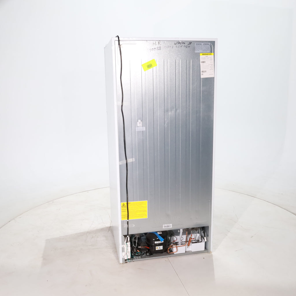 Pictures of White ENERGY STAR Midea 18.1 cu. ft. Top Freezer Refrigerator with Reversible Door - Scratch & Dent - Minor - Neu Appliance Outlet - Discount Appliance Outlet in Austin, Tx