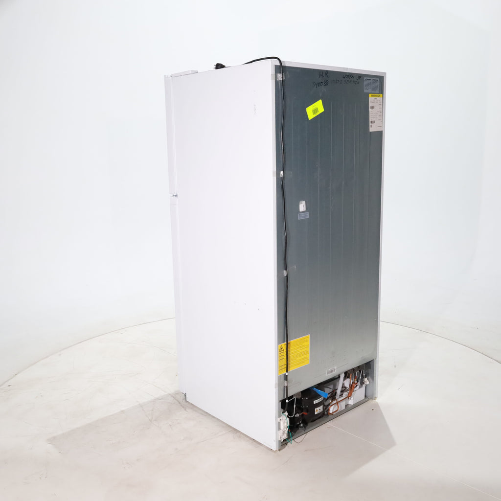 Pictures of White ENERGY STAR Midea 18.1 cu. ft. Top Freezer Refrigerator with Reversible Door - Scratch & Dent - Minor - Neu Appliance Outlet - Discount Appliance Outlet in Austin, Tx