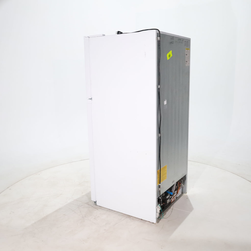 Pictures of White ENERGY STAR Midea 18.1 cu. ft. Top Freezer Refrigerator with Reversible Door - Scratch & Dent - Minor - Neu Appliance Outlet - Discount Appliance Outlet in Austin, Tx