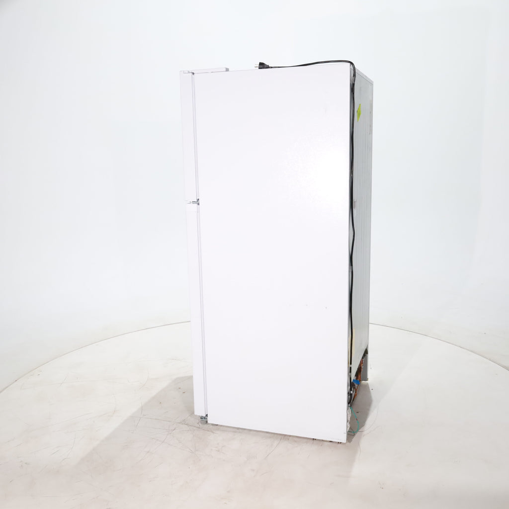 Pictures of White ENERGY STAR Midea 18.1 cu. ft. Top Freezer Refrigerator with Reversible Door - Scratch & Dent - Minor - Neu Appliance Outlet - Discount Appliance Outlet in Austin, Tx