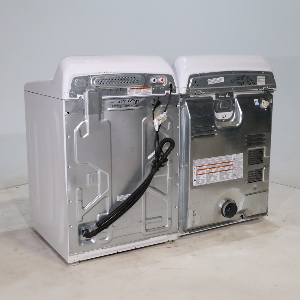 Pictures of Maytag 4.7 cu. ft. Top Load Washer with Power Agitator and 7.0 cu. ft. Electric Dryer with Steam - Scratch & Dent - Minor - Neu Appliance Outlet - Discount Appliance Outlet in Austin, Tx