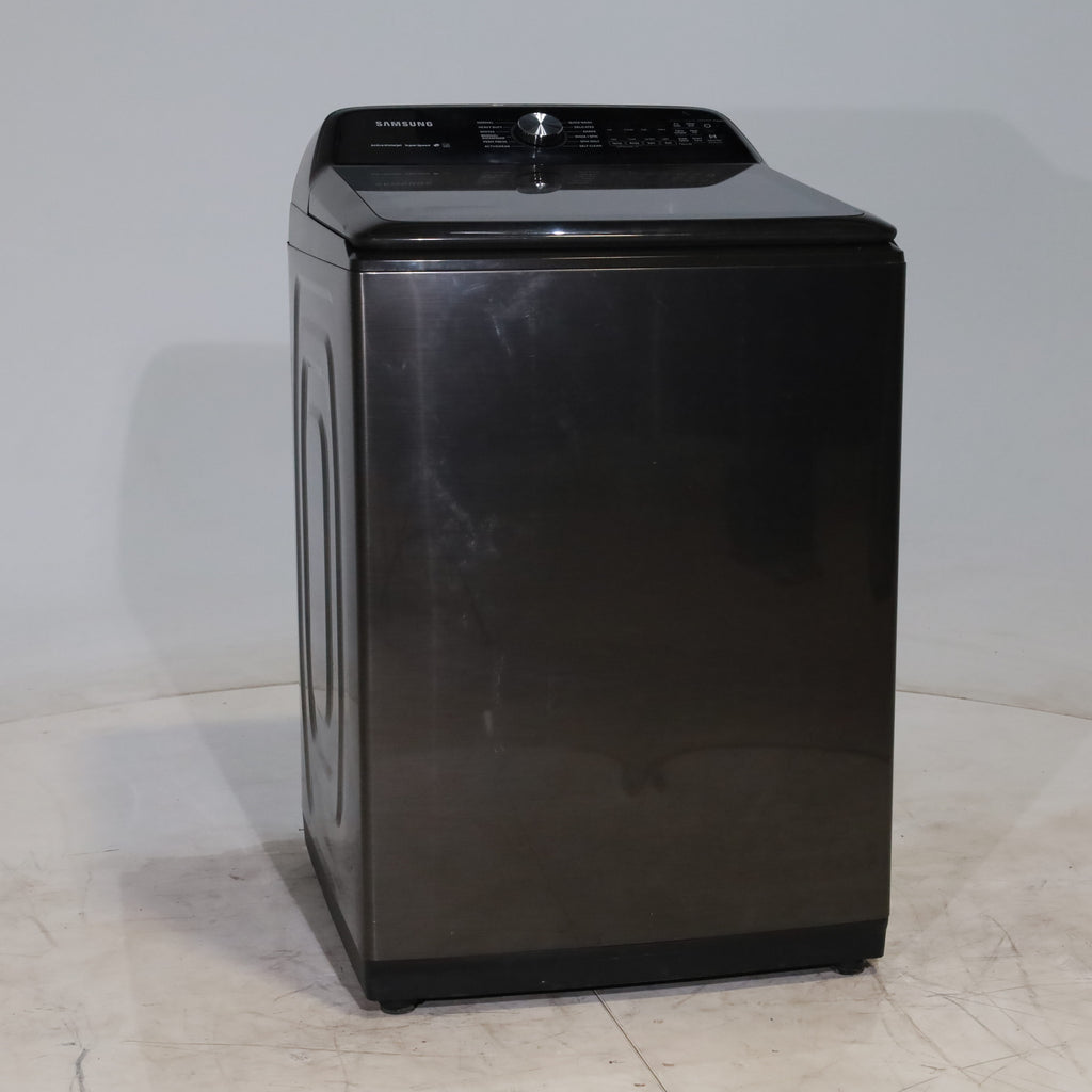 Pictures of Black Stainless Steel ENERGY STAR Samsung 5.0 cu. ft. Top Load Washer with Active Water Jet - Scratch & Dent - Minor - Neu Appliance Outlet - Discount Appliance Outlet in Austin, Tx