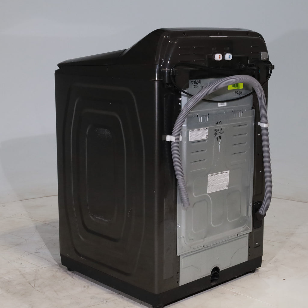 Pictures of Black Stainless Steel ENERGY STAR Samsung 5.0 cu. ft. Top Load Washer with Active Water Jet - Scratch & Dent - Minor - Neu Appliance Outlet - Discount Appliance Outlet in Austin, Tx