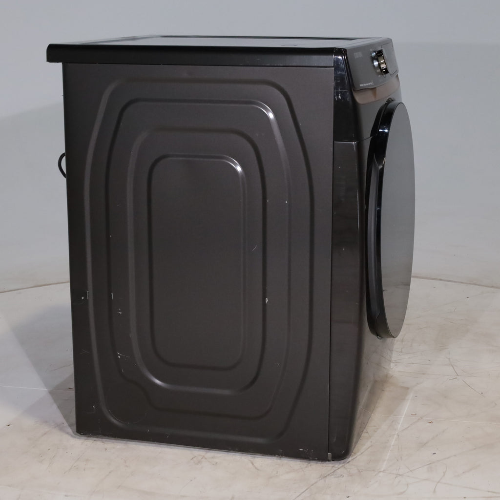 Pictures of Fingerprint Resistant Black Stainless Steel ENERGY STAR Samsung 7.5 cu. ft. Frontload Gas Dryer with Steam- Scratch & Dent - Minor - Neu Appliance Outlet - Discount Appliance Outlet in Austin, Tx