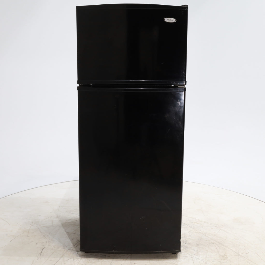 Pictures of 28" Wide Whirlpool Black ENERGY STAR17.5 cu ft Top - Freezer Refrigerator with Automatic Defrost System - Certified Refurbished - Neu Appliance Outlet - Discount Appliance Outlet in Austin, Tx