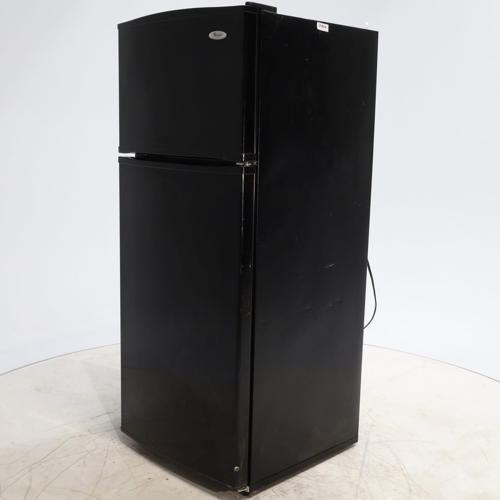 Pictures of 28" Wide Whirlpool Black ENERGY STAR17.5 cu ft Top - Freezer Refrigerator with Automatic Defrost System - Certified Refurbished - Neu Appliance Outlet - Discount Appliance Outlet in Austin, Tx