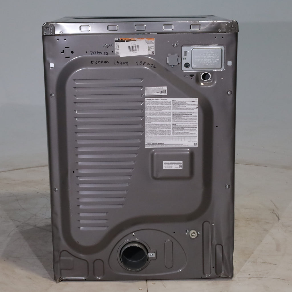 Pictures of Platinum Samsung 7.5 cu. ft. Front Load Electric Dryer with Steam - Scratch & Dent - Minor - Neu Appliance Outlet - Discount Appliance Outlet in Austin, Tx