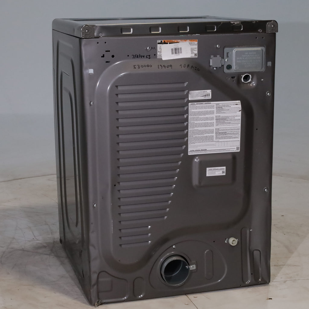 Pictures of Platinum Samsung 7.5 cu. ft. Front Load Electric Dryer with Steam - Scratch & Dent - Minor - Neu Appliance Outlet - Discount Appliance Outlet in Austin, Tx