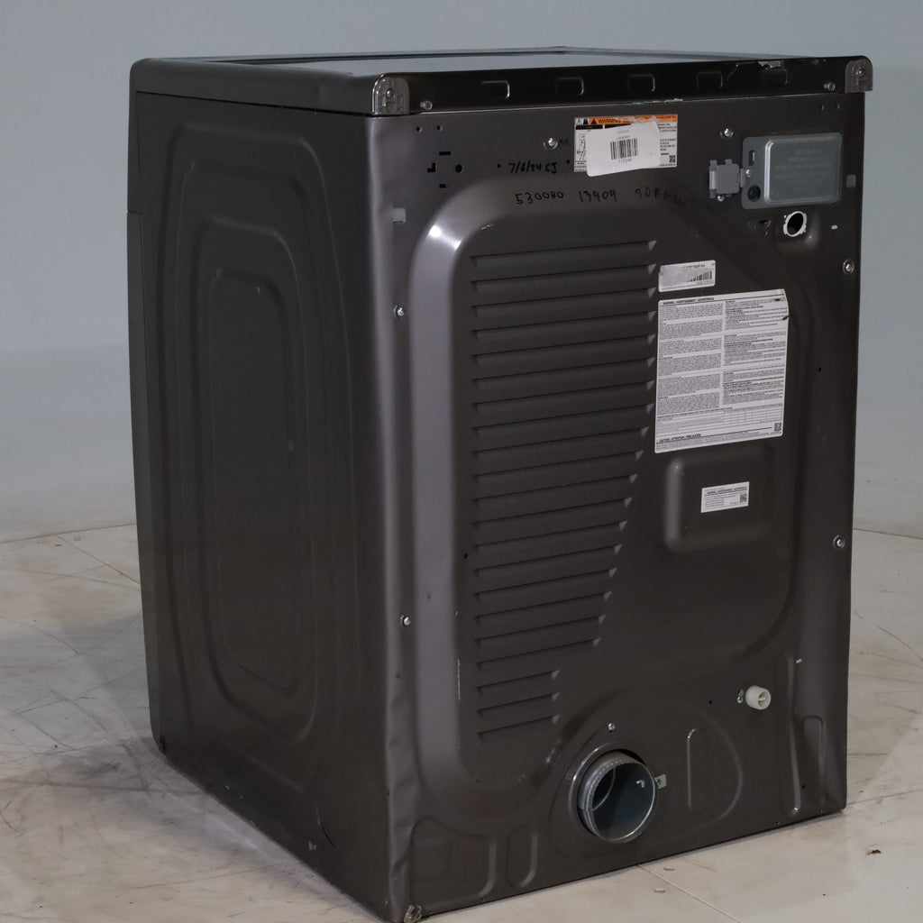 Pictures of Platinum Samsung 7.5 cu. ft. Front Load Electric Dryer with Steam - Scratch & Dent - Minor - Neu Appliance Outlet - Discount Appliance Outlet in Austin, Tx