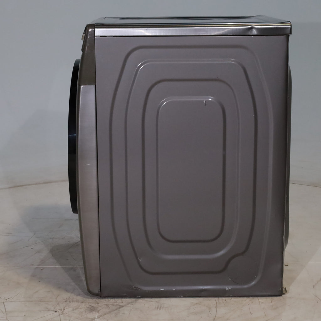 Pictures of Platinum Samsung 7.5 cu. ft. Front Load Electric Dryer with Steam - Scratch & Dent - Minor - Neu Appliance Outlet - Discount Appliance Outlet in Austin, Tx