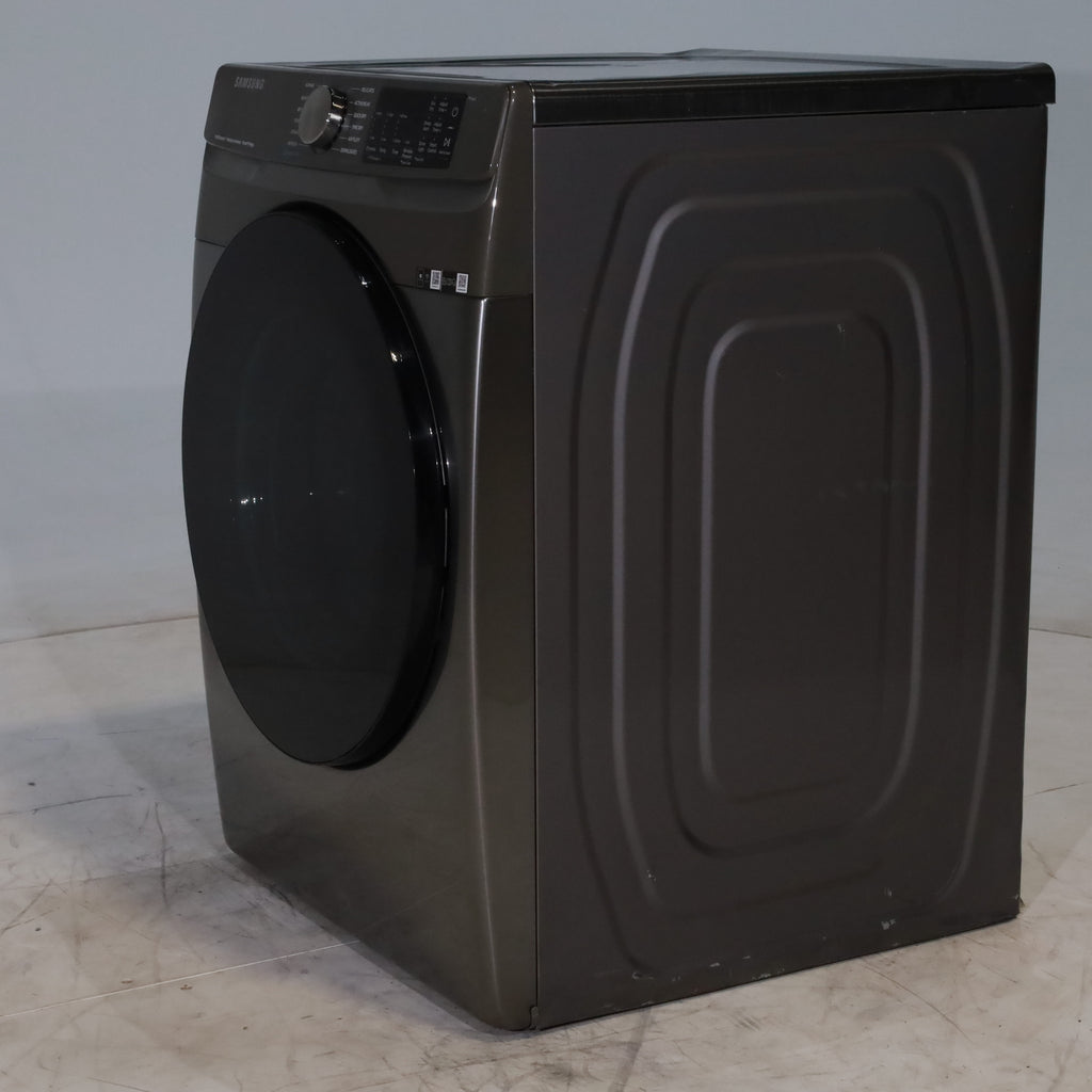 Pictures of Platinum Samsung 7.5 cu. ft. Front Load Electric Dryer with Steam - Scratch & Dent - Minor - Neu Appliance Outlet - Discount Appliance Outlet in Austin, Tx