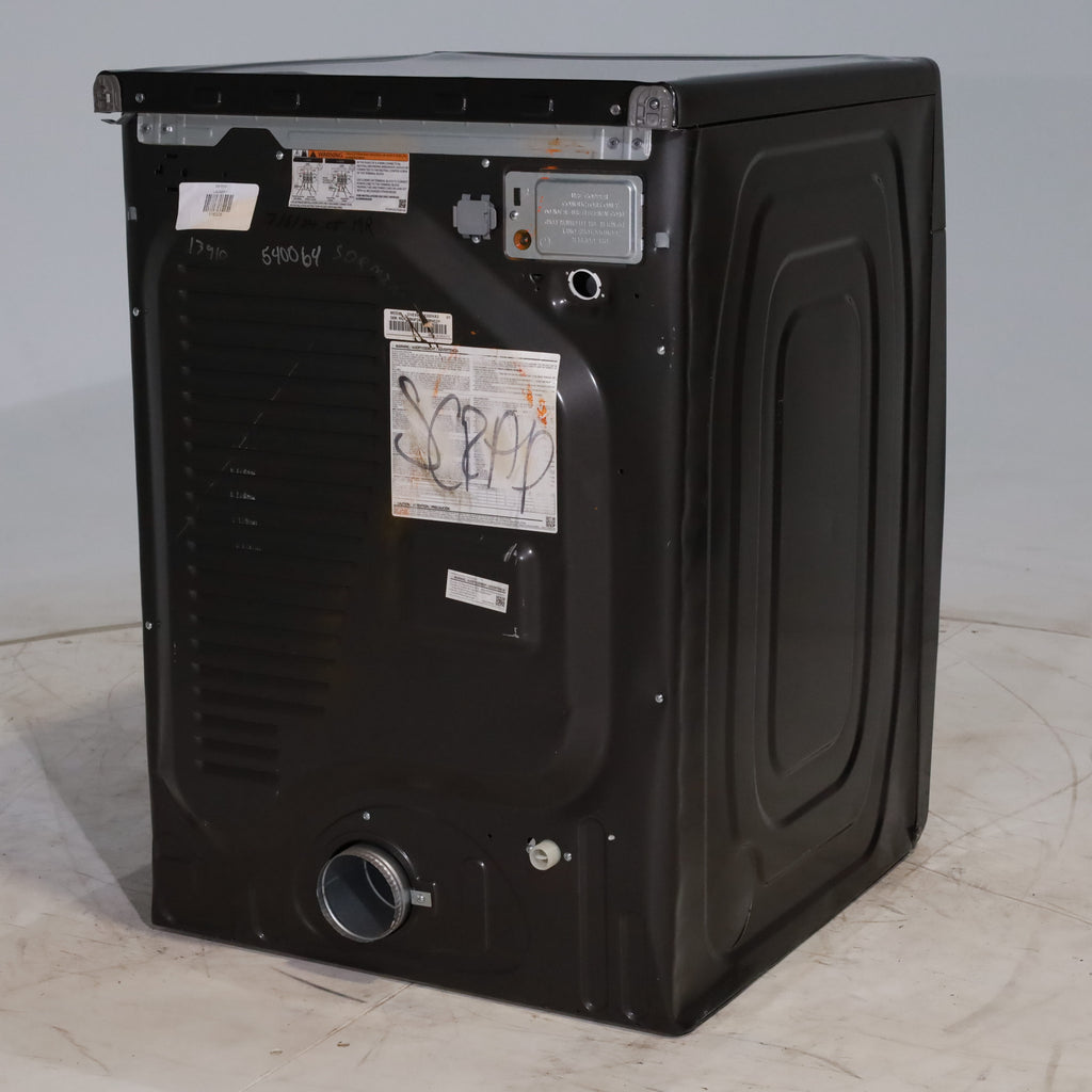 Pictures of Brushed Black ENERGY STAR Samsung 7.5 cu. ft. Frontload Electric Dryer with Steam - Scratch & Dent - Minor - Neu Appliance Outlet - Discount Appliance Outlet in Austin, Tx