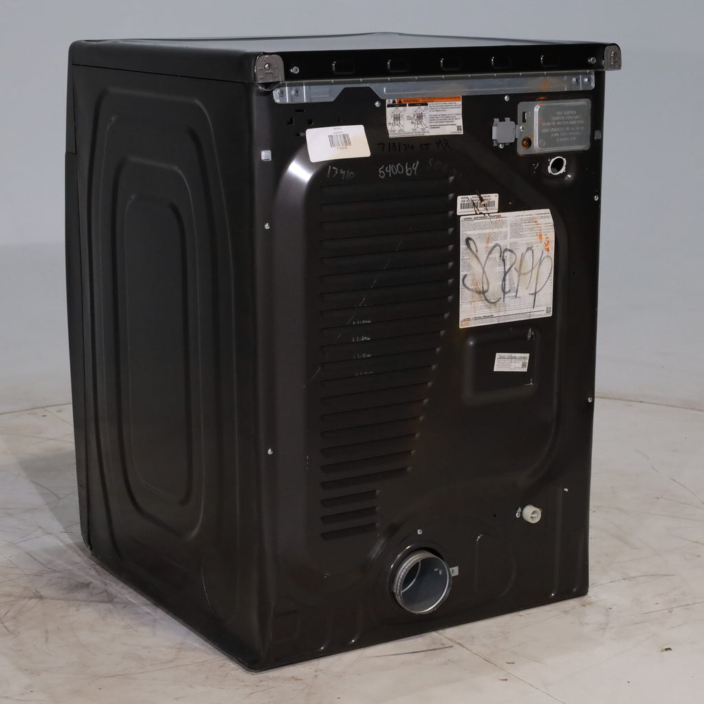 Pictures of Brushed Black ENERGY STAR Samsung 7.5 cu. ft. Frontload Electric Dryer with Steam - Scratch & Dent - Minor - Neu Appliance Outlet - Discount Appliance Outlet in Austin, Tx