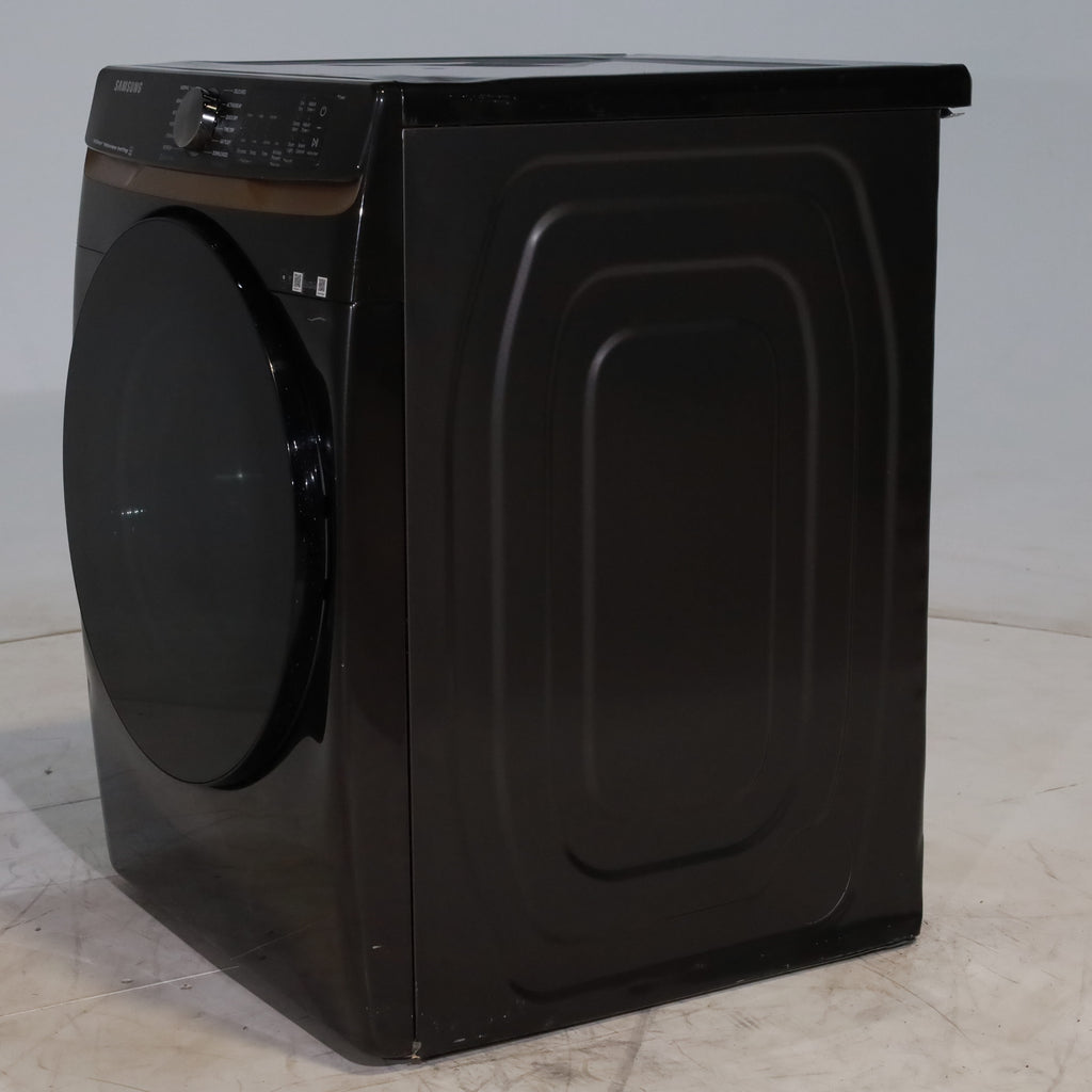 Pictures of Brushed Black ENERGY STAR Samsung 7.5 cu. ft. Frontload Electric Dryer with Steam - Scratch & Dent - Minor - Neu Appliance Outlet - Discount Appliance Outlet in Austin, Tx