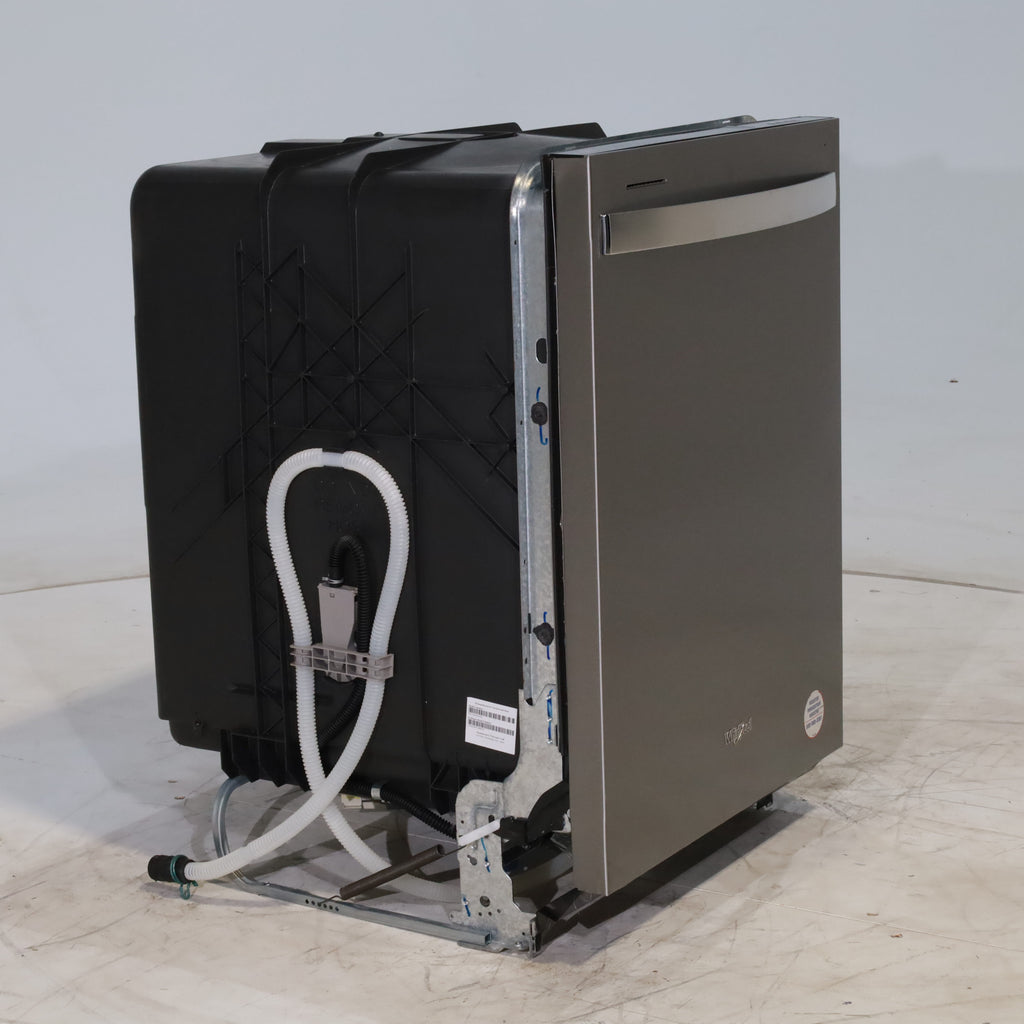 Pictures of 24 in. Fingerprint Resistant Stainless Steel Whirlpool Built In Dishwasher with 55 dBA - Scratch & Dent - Minor - Neu Appliance Outlet - Discount Appliance Outlet in Austin, Tx