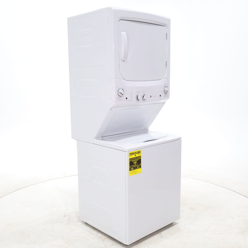 Pictures of GE 3.8 cu. ft. Laundry Center Washer and 5.9 cu. ft. Electric Dryer with Electro-Mechanical Rotary Dial Controls - Certified Refurbished - Neu Appliance Outlet - Discount Appliance Outlet in Austin, Tx