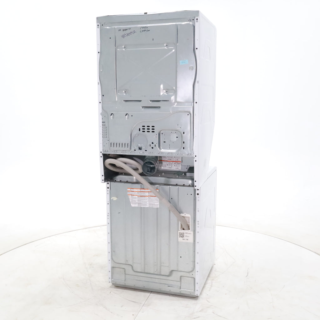 Pictures of GE 3.8 cu. ft. Laundry Center Washer and 5.9 cu. ft. Electric Dryer with Electro-Mechanical Rotary Dial Controls - Certified Refurbished - Neu Appliance Outlet - Discount Appliance Outlet in Austin, Tx