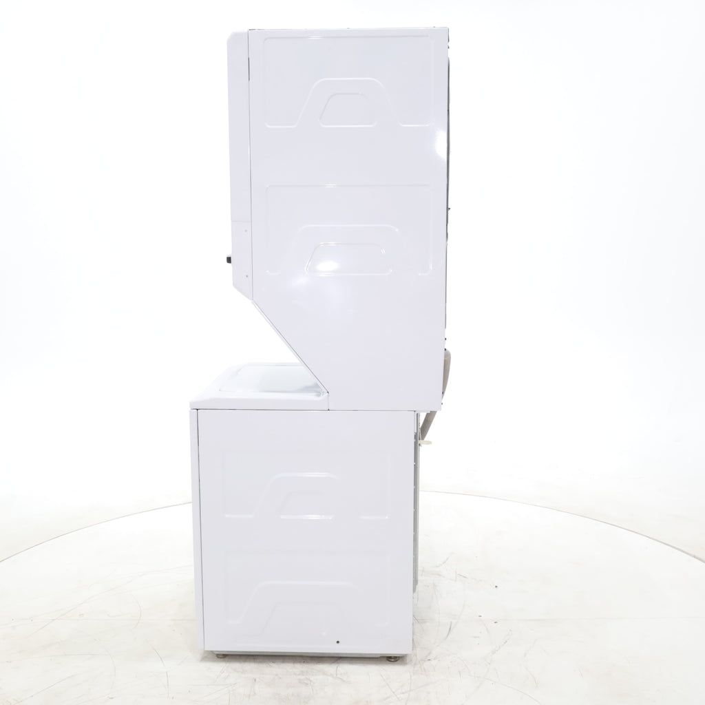 Pictures of GE 3.8 cu. ft. Laundry Center Washer and 5.9 cu. ft. Electric Dryer with Electro-Mechanical Rotary Dial Controls - Certified Refurbished - Neu Appliance Outlet - Discount Appliance Outlet in Austin, Tx