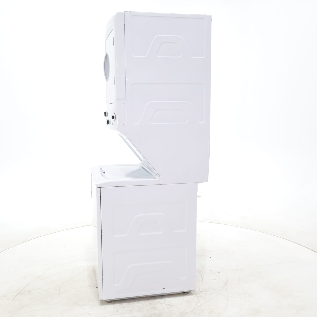 Pictures of GE 3.8 cu. ft. Laundry Center Washer and 5.9 cu. ft. Electric Dryer with Electro-Mechanical Rotary Dial Controls - Certified Refurbished - Neu Appliance Outlet - Discount Appliance Outlet in Austin, Tx