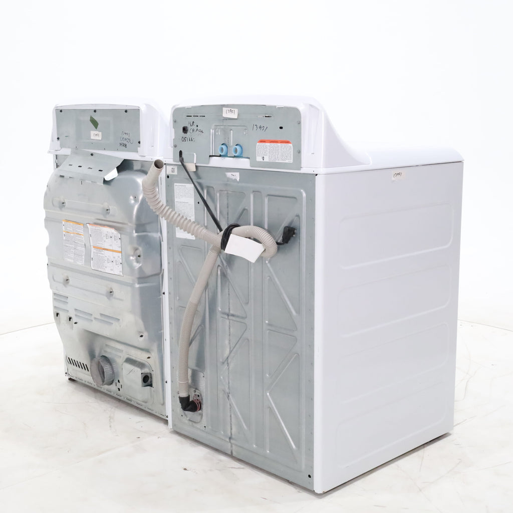 Pictures of Carbon Graphite ENERGY STAR  GE Profile 4.5 cu. ft. Capacity Front Load Combo Washing Machine and Electric Dryer with Ventless Heat Pump Technology - Scratch & Dent - Minor - Neu Appliance Outlet - Discount Appliance Outlet in Austin, Tx