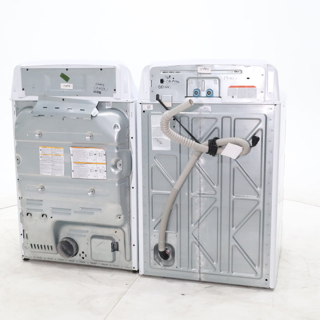 Pictures of Carbon Graphite ENERGY STAR  GE Profile 4.5 cu. ft. Capacity Front Load Combo Washing Machine and Electric Dryer with Ventless Heat Pump Technology - Scratch & Dent - Minor - Neu Appliance Outlet - Discount Appliance Outlet in Austin, Tx