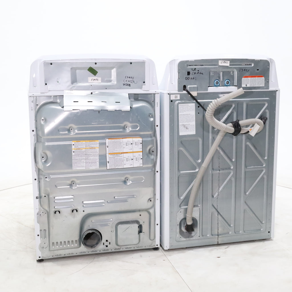 Pictures of Carbon Graphite ENERGY STAR  GE Profile 4.5 cu. ft. Capacity Front Load Combo Washing Machine and Electric Dryer with Ventless Heat Pump Technology - Scratch & Dent - Minor - Neu Appliance Outlet - Discount Appliance Outlet in Austin, Tx