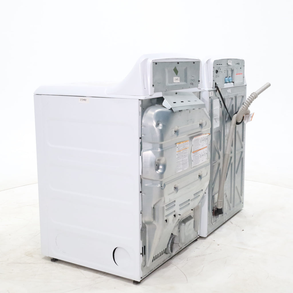 Pictures of Carbon Graphite ENERGY STAR  GE Profile 4.5 cu. ft. Capacity Front Load Combo Washing Machine and Electric Dryer with Ventless Heat Pump Technology - Scratch & Dent - Minor - Neu Appliance Outlet - Discount Appliance Outlet in Austin, Tx