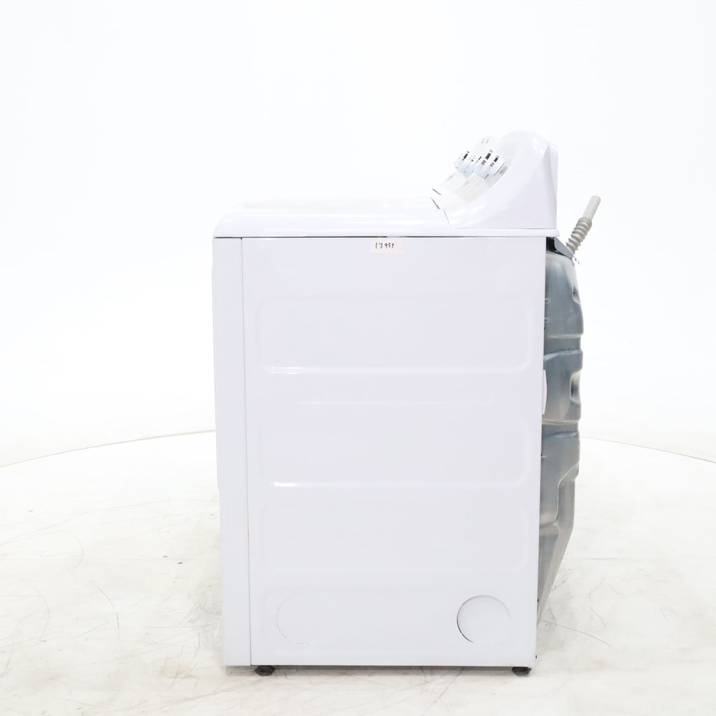 Pictures of Carbon Graphite ENERGY STAR  GE Profile 4.5 cu. ft. Capacity Front Load Combo Washing Machine and Electric Dryer with Ventless Heat Pump Technology - Scratch & Dent - Minor - Neu Appliance Outlet - Discount Appliance Outlet in Austin, Tx