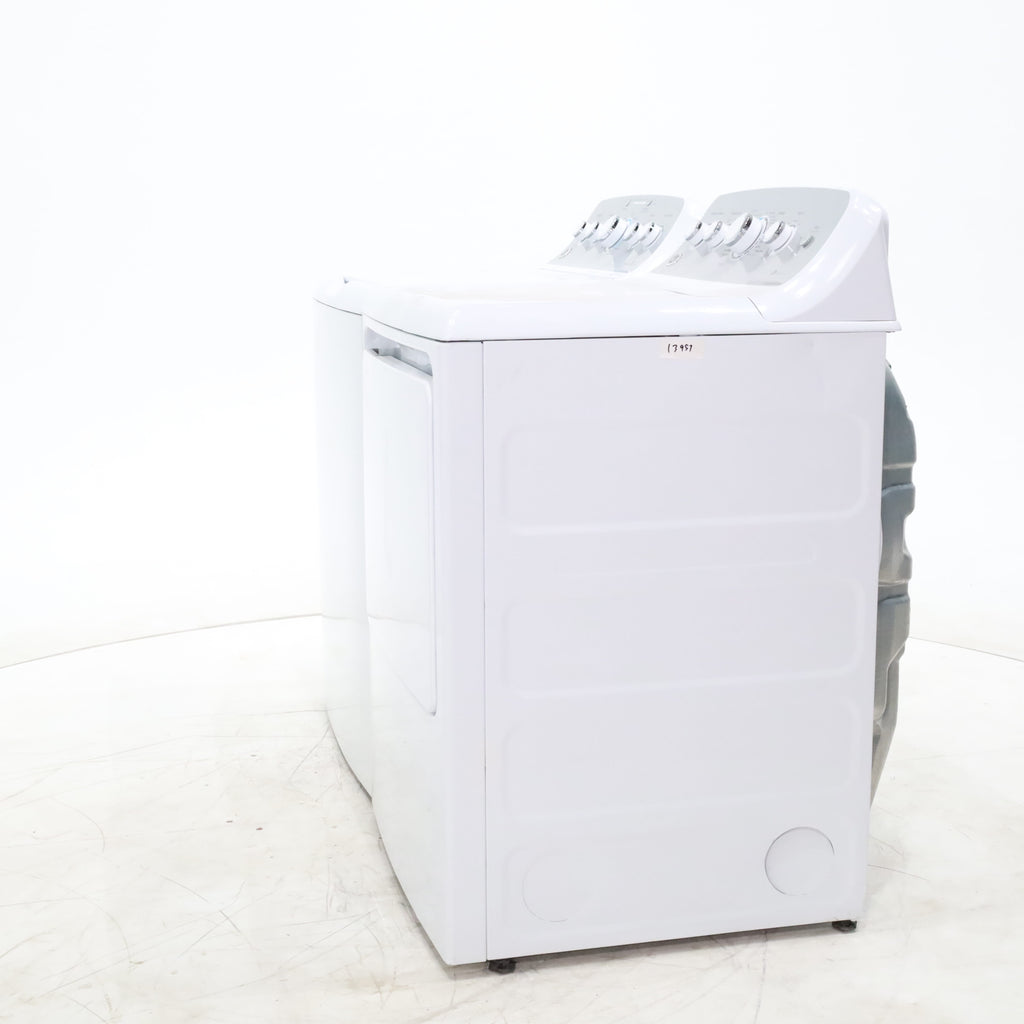 Pictures of Carbon Graphite ENERGY STAR  GE Profile 4.5 cu. ft. Capacity Front Load Combo Washing Machine and Electric Dryer with Ventless Heat Pump Technology - Scratch & Dent - Minor - Neu Appliance Outlet - Discount Appliance Outlet in Austin, Tx