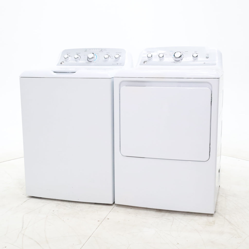 Pictures of Carbon Graphite ENERGY STAR  GE Profile 4.5 cu. ft. Capacity Front Load Combo Washing Machine and Electric Dryer with Ventless Heat Pump Technology - Scratch & Dent - Minor - Neu Appliance Outlet - Discount Appliance Outlet in Austin, Tx