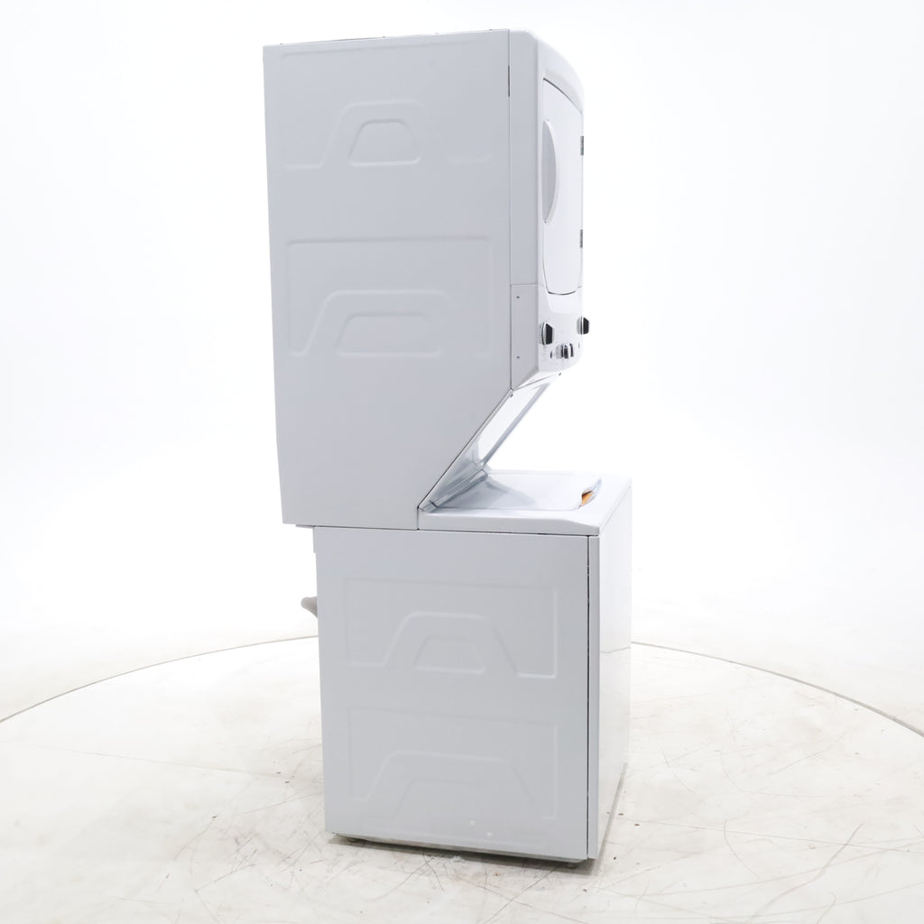 Pictures of GE 3.8 cu. ft. Laundry Center Washer and 5.9 cu. ft. Electric Dryer with Electro-Mechanical Rotary Dial Controls - Certified Refurbished - Neu Appliance Outlet - Discount Appliance Outlet in Austin, Tx