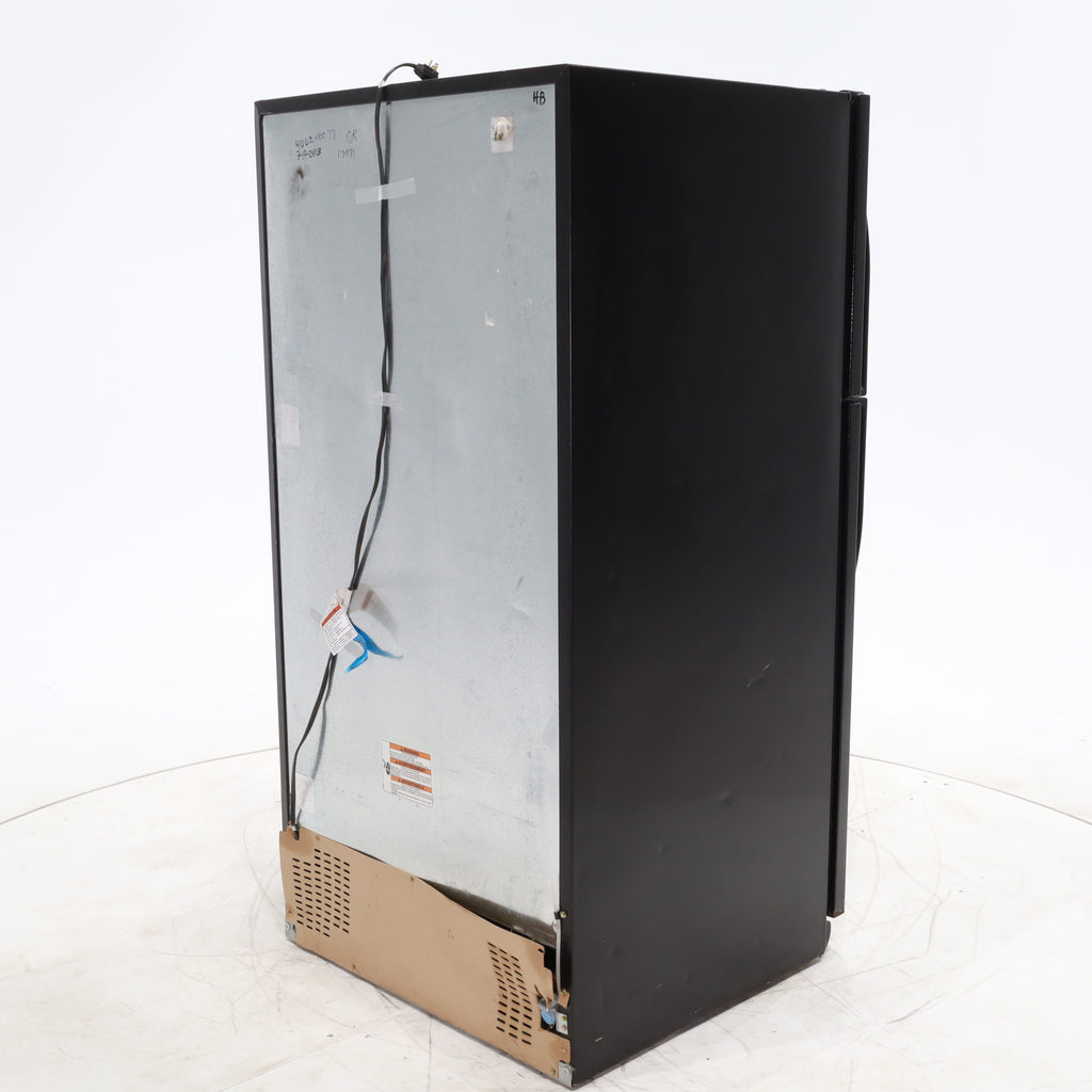 Pictures of 33" Wide Kenmore 21 cu ft Black Top and Bottom Refrigerator with Adjustable  Glass Shelving - Certified Refurbished - Neu Appliance Outlet - Discount Appliance Outlet in Austin, Tx