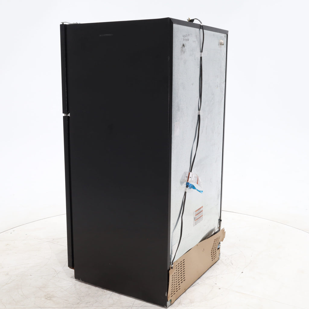 Pictures of 33" Wide Kenmore 21 cu ft Black Top and Bottom Refrigerator with Adjustable  Glass Shelving - Certified Refurbished - Neu Appliance Outlet - Discount Appliance Outlet in Austin, Tx