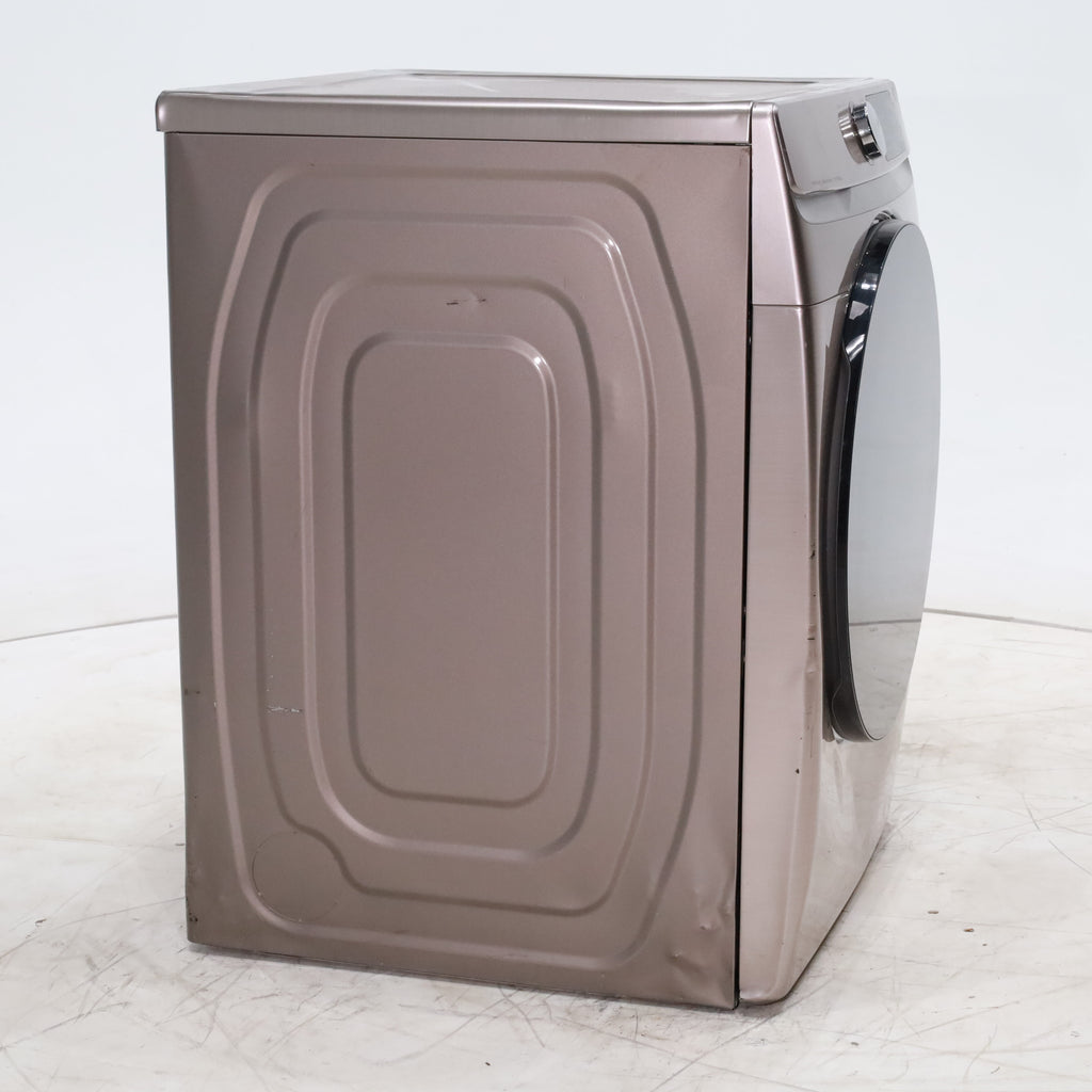Pictures of Champagne Samsung 7.5 cu. ft. Front Load Electric Dryer with Steam Sanitize+ - Scratch & Dent - Minor - Neu Appliance Outlet - Discount Appliance Outlet in Austin, Tx