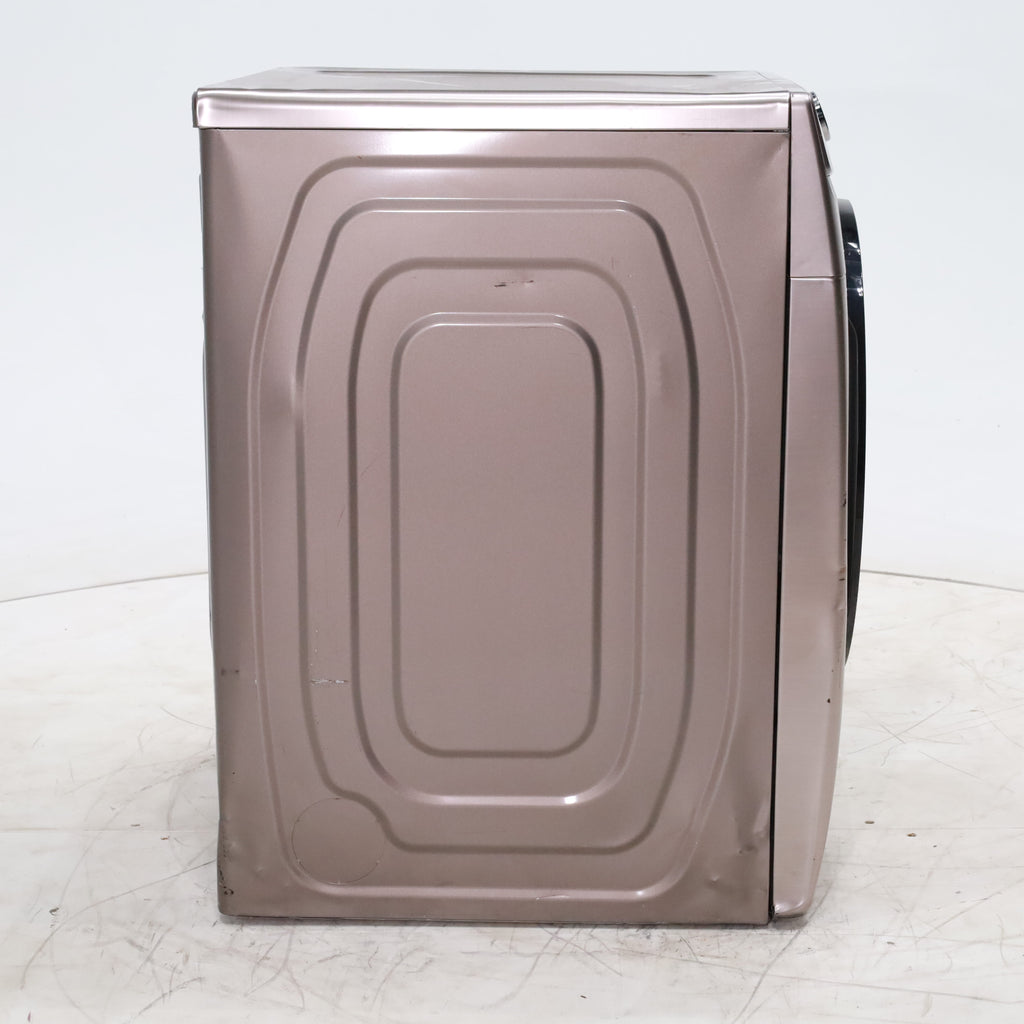 Pictures of Champagne Samsung 7.5 cu. ft. Front Load Electric Dryer with Steam Sanitize+ - Scratch & Dent - Minor - Neu Appliance Outlet - Discount Appliance Outlet in Austin, Tx