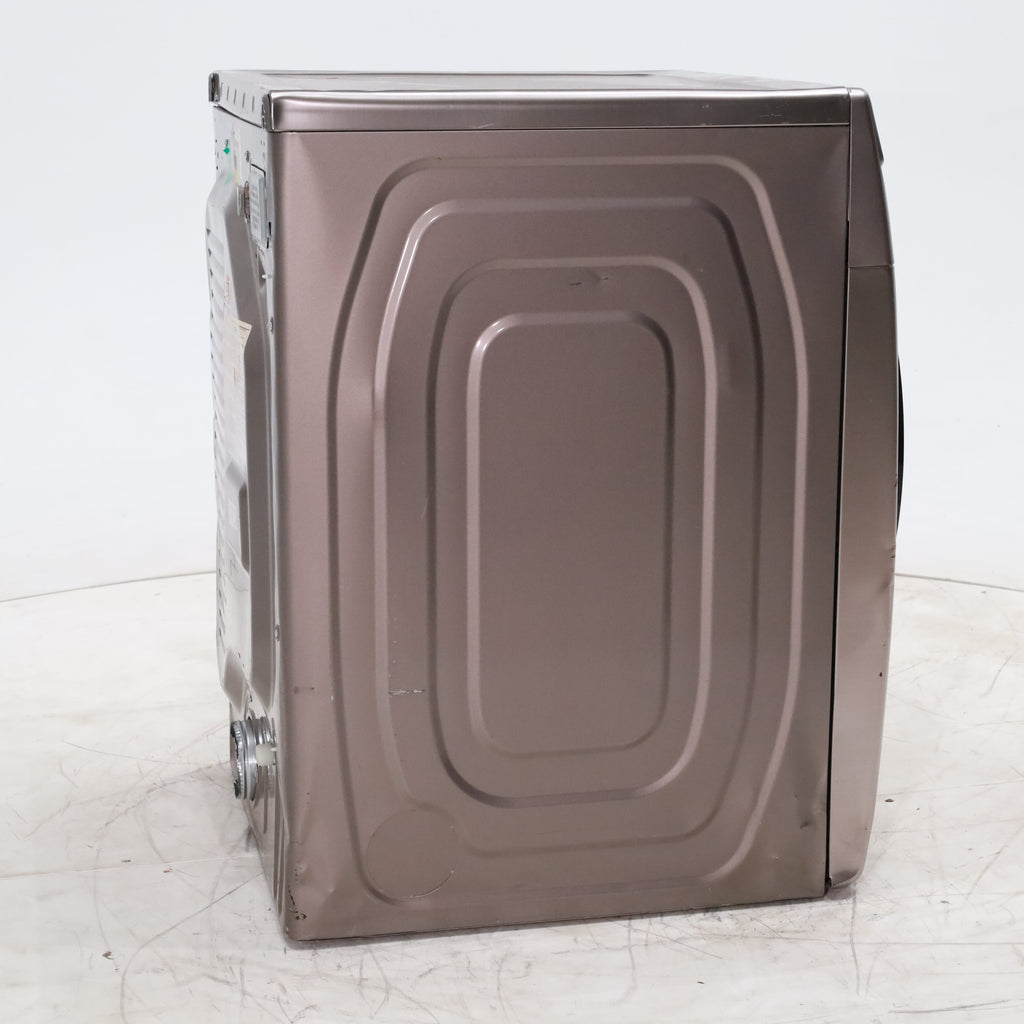Pictures of Champagne Samsung 7.5 cu. ft. Front Load Electric Dryer with Steam Sanitize+ - Scratch & Dent - Minor - Neu Appliance Outlet - Discount Appliance Outlet in Austin, Tx