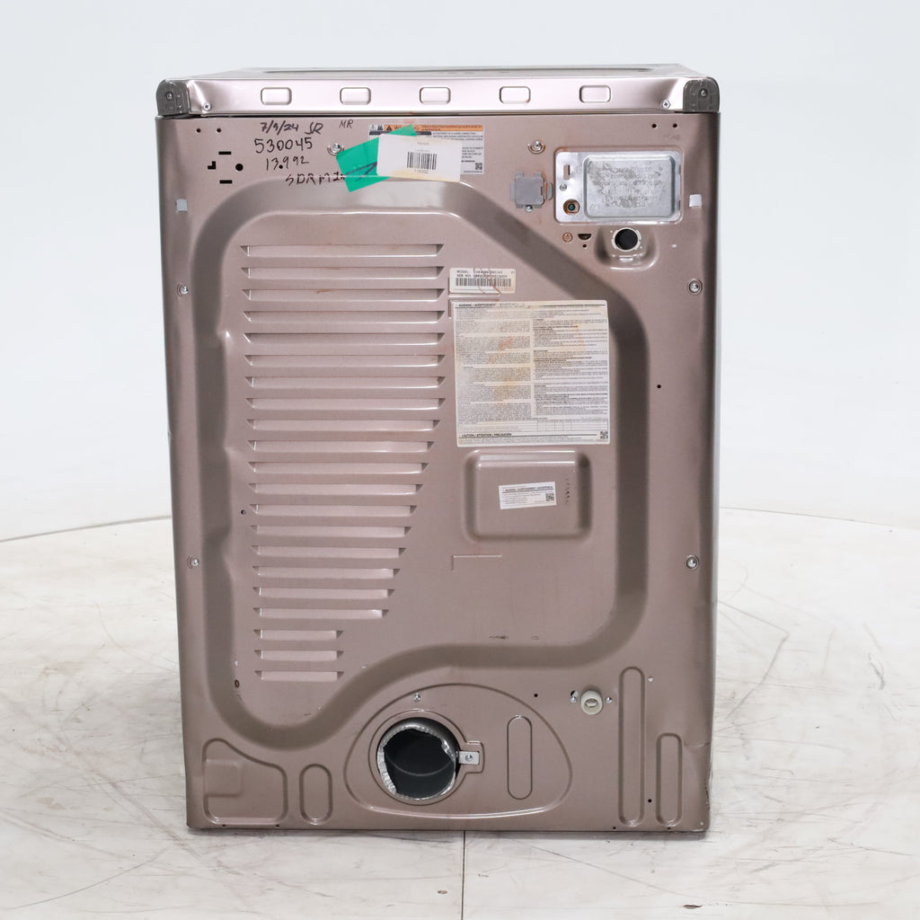 Pictures of Champagne Samsung 7.5 cu. ft. Front Load Electric Dryer with Steam Sanitize+ - Scratch & Dent - Minor - Neu Appliance Outlet - Discount Appliance Outlet in Austin, Tx