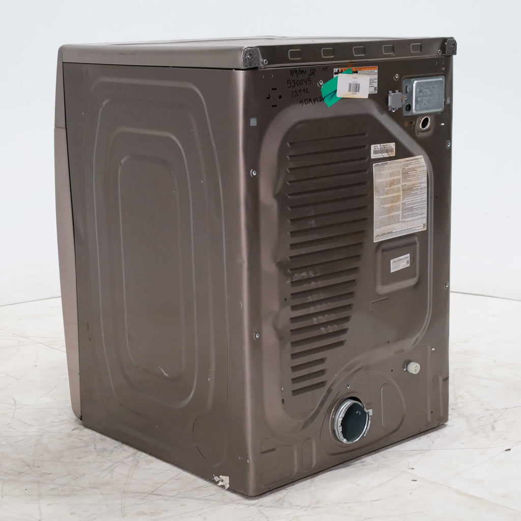 Pictures of Champagne Samsung 7.5 cu. ft. Front Load Electric Dryer with Steam Sanitize+ - Scratch & Dent - Minor - Neu Appliance Outlet - Discount Appliance Outlet in Austin, Tx