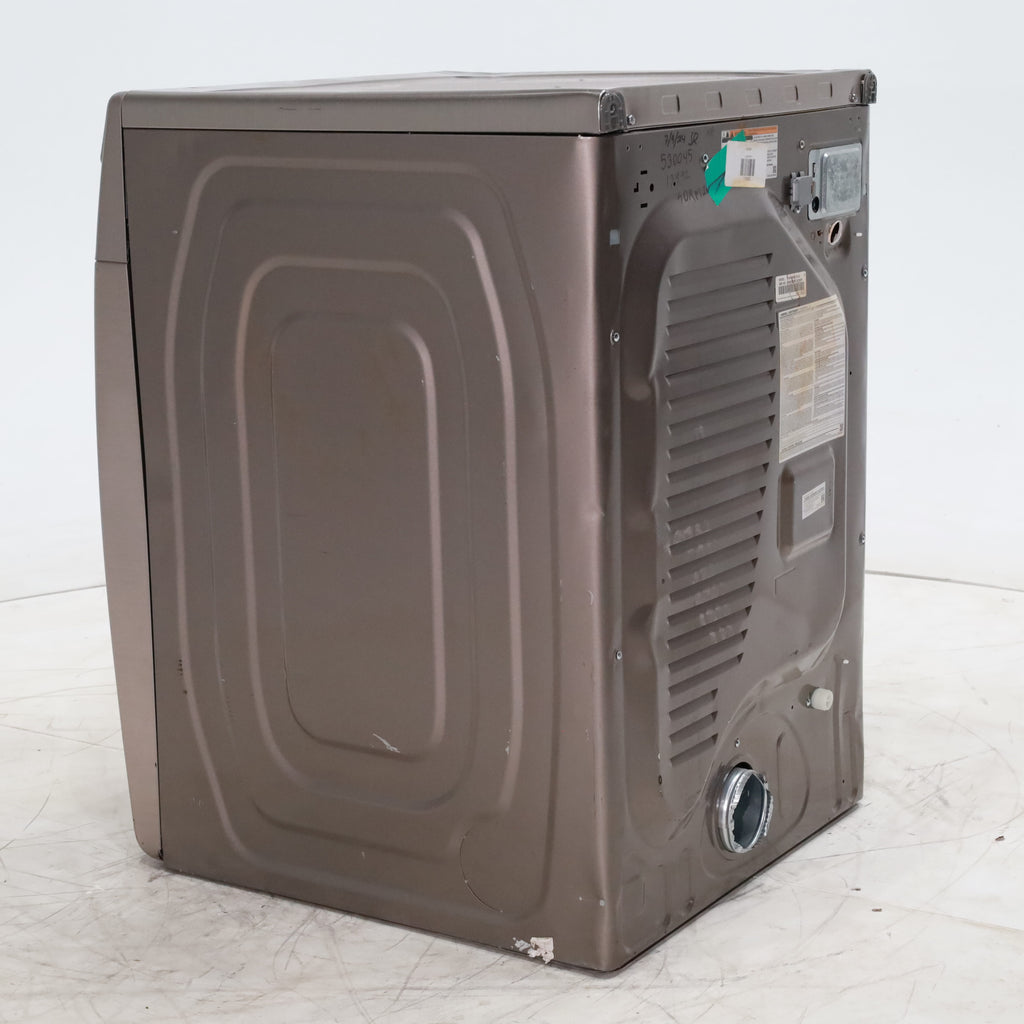 Pictures of Champagne Samsung 7.5 cu. ft. Front Load Electric Dryer with Steam Sanitize+ - Scratch & Dent - Minor - Neu Appliance Outlet - Discount Appliance Outlet in Austin, Tx