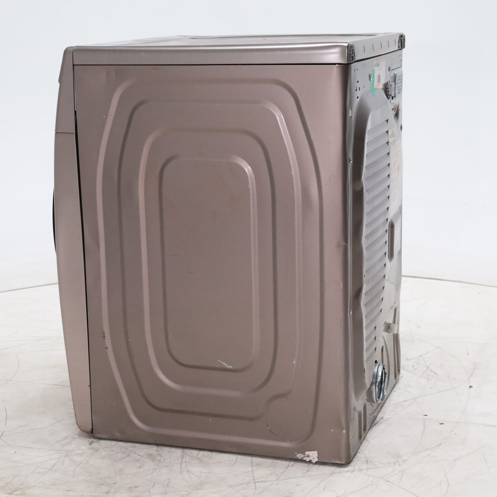 Pictures of Champagne Samsung 7.5 cu. ft. Front Load Electric Dryer with Steam Sanitize+ - Scratch & Dent - Minor - Neu Appliance Outlet - Discount Appliance Outlet in Austin, Tx