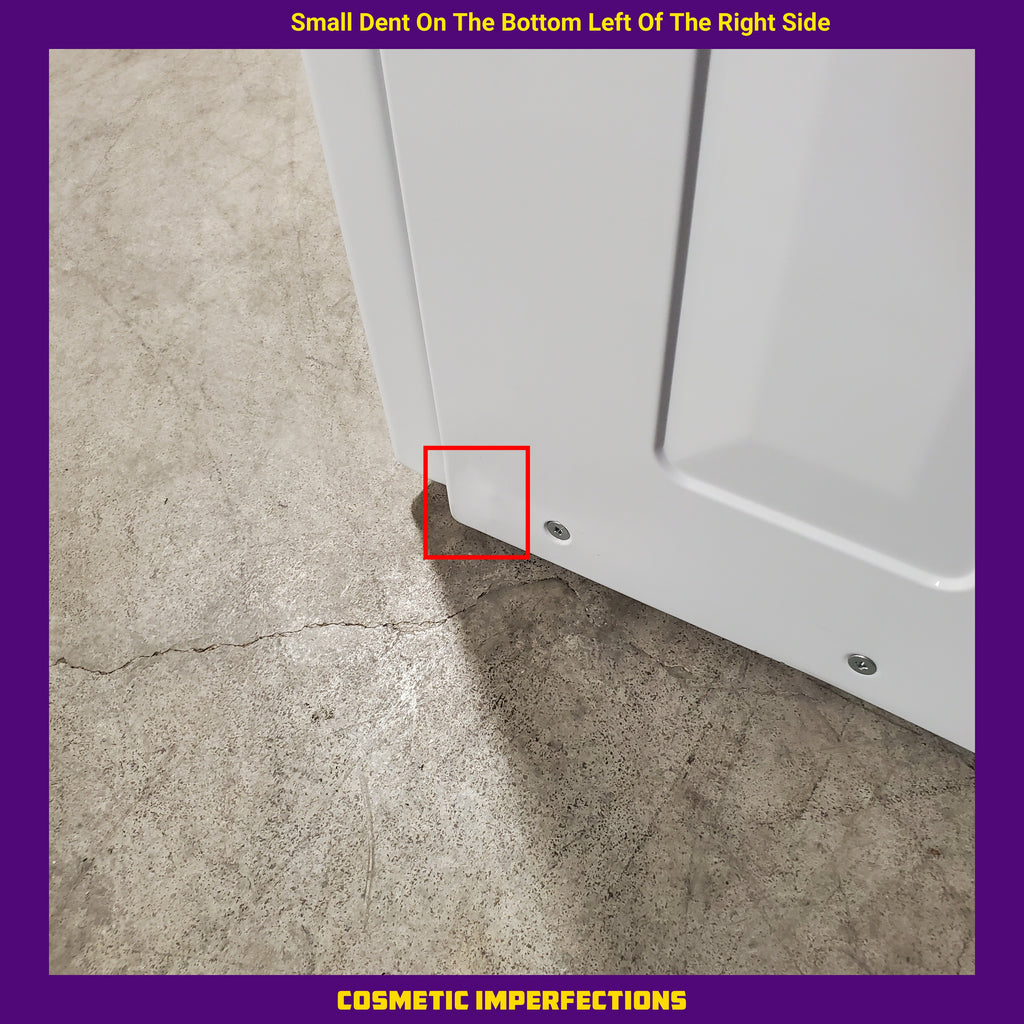 Pictures of Frigidaire Electric Washer/Dryer Laundry Center - 3.9 Cu. Ft Washer and 5.5 Cu. Ft. Dryer FLCE7522AW - Scratch & Dent (Minor) - Neu Appliance Outlet - Discount Appliance Outlet in Austin, Tx