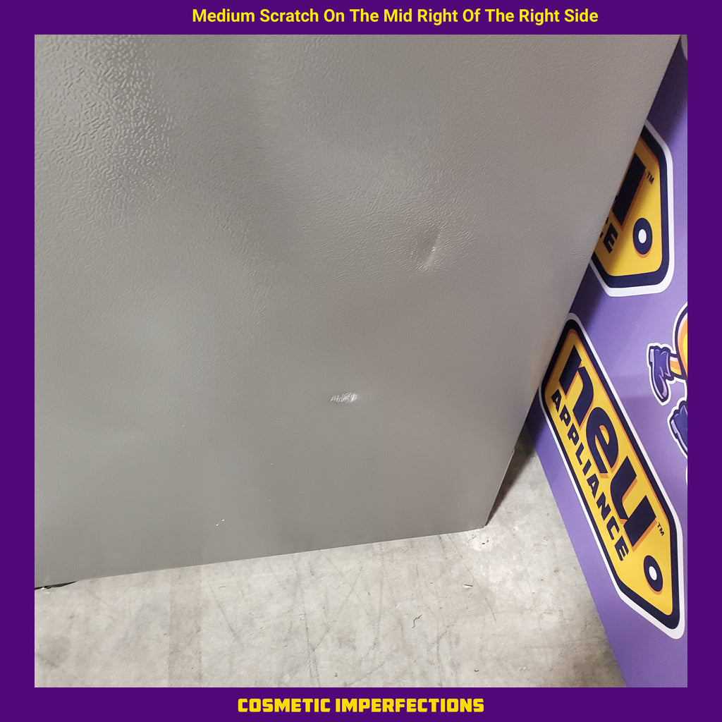 Pictures of Hisense PureFlat 25.6-cu ft 4-Door Smart French Door Refrigerator with Ice Maker, Water and Ice Dispenser (Stainless Steel) ENERGY STAR - Scratch and Dent (Minor) - Neu Appliance Outlet - Discount Appliance Outlet in Austin, Tx