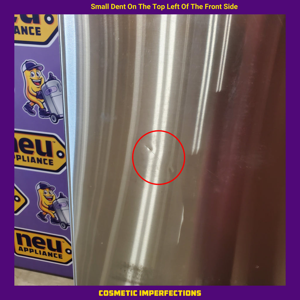 Pictures of LG 22 cu. ft. 30-inch Wide French Door Refrigerator in Stainless Steel LFCS22520S - Scratch & Dent (Moderate) - Neu Appliance Outlet - Discount Appliance Outlet in Austin, Tx