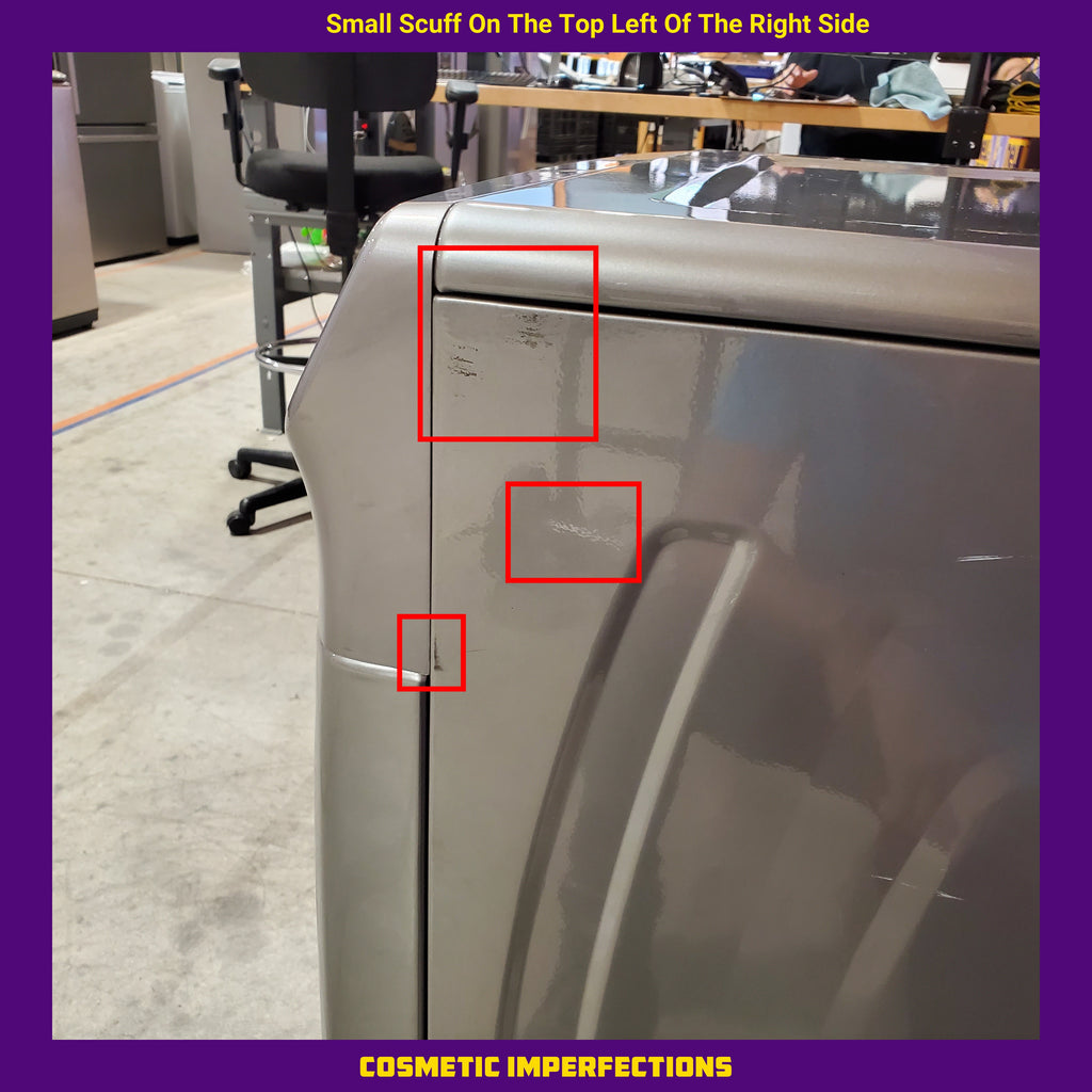 Maytag 4.5-cu ft High Efficiency Stackable Steam Cycle Front-Load Washer MHW5630HC - Scratch & Dent (Minor) and Maytag 7.3-cu ft Stackable Vented ENERGY STAR Electric Dryer 16059 - MED5630HC - Scratch & Dent (Minor)