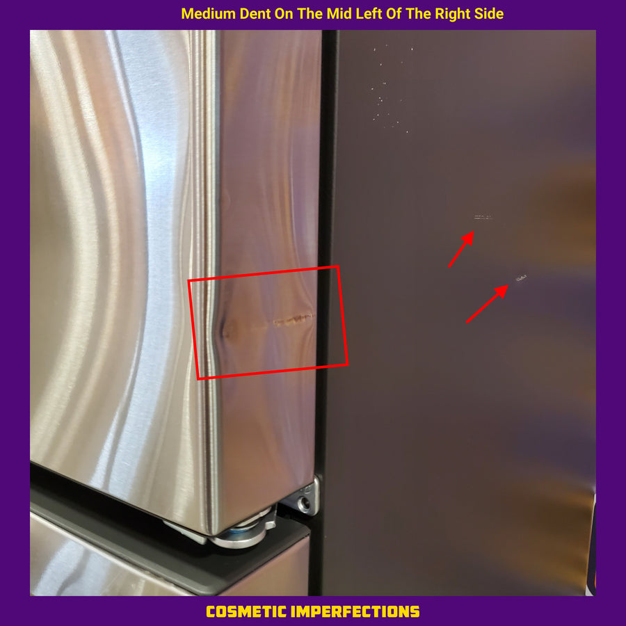 GE ENERGY STAR 25.7 Cu. Ft. Fingerprint Resistant French-Door Refrigerator GFE26JYMFS - Scratch & Dent (Moderate)