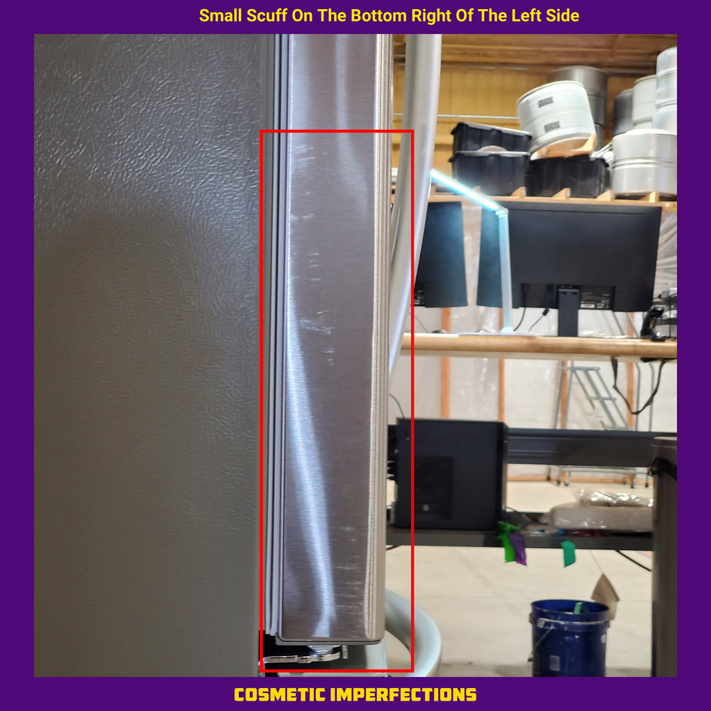 Pictures of LG 22 cu. ft. 30" Wide French Door Refrigerator with Water Dispenser in Stainless Steel LFDS22520S - Scratch & Dent (Minor) - Neu Appliance Outlet - Discount Appliance Outlet in Austin, Tx