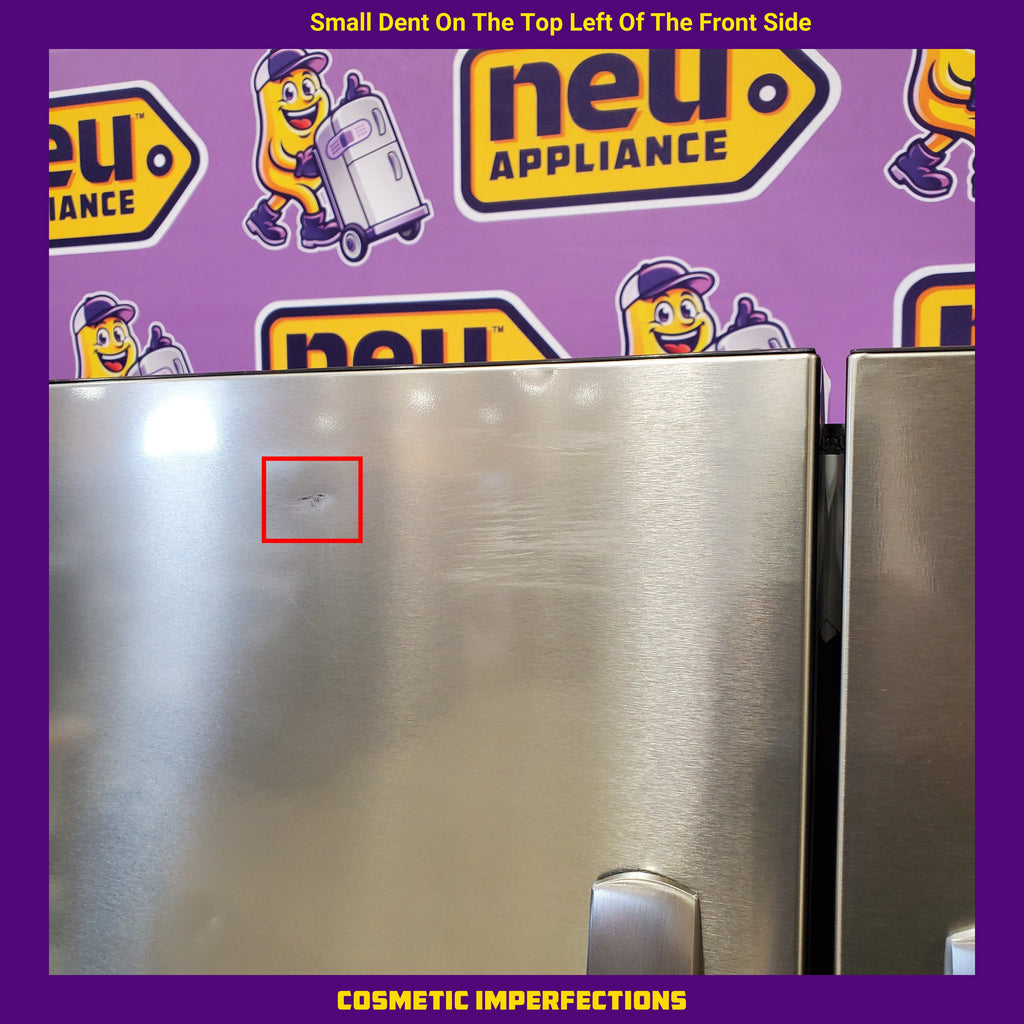 Pictures of Frigidaire 18 Cu. Ft. Counter-Depth French Door Refrigerator FRFG1723AV - Scratch & Dent (Minor) - Neu Appliance Outlet - Discount Appliance Outlet in Austin, Tx