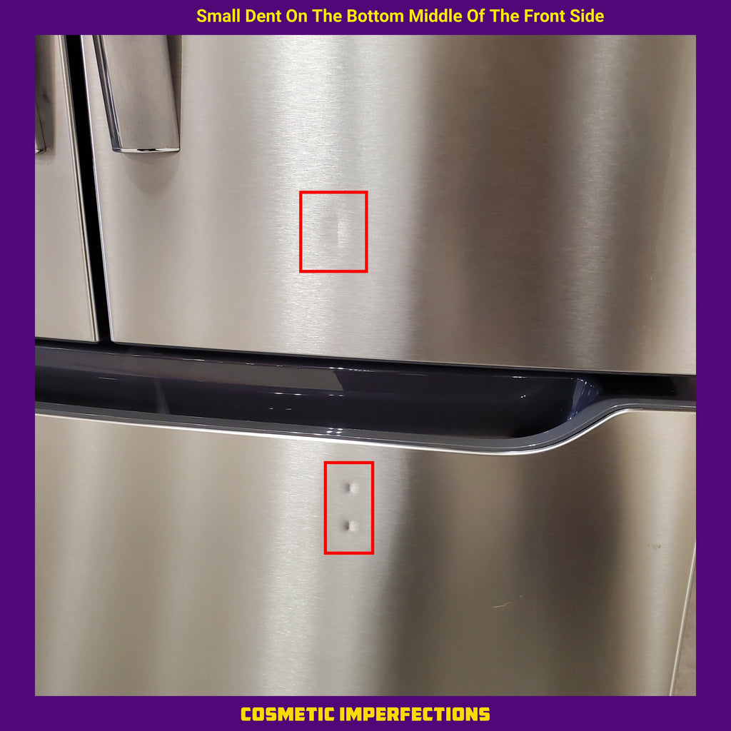 Pictures of Frigidaire Gallery 20 Cu. Ft. Standard-Depth French Door Refrigerator in Stainless Steel GRFN2023AF - Scratch & Dent (Minor) - Neu Appliance Outlet - Discount Appliance Outlet in Austin, Tx