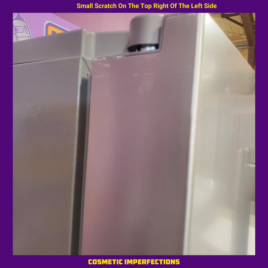 KitchenAid 36 in. 30 cu. ft. Standard Depth French Door Refrigerator in PrintShield Stainless with Exterior Water and Ice KRFF436SPS - Scratch & Dent (Minor)