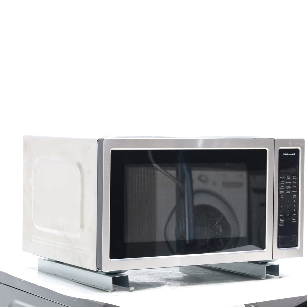 Pictures of KitchenAid 1200 Watt 2.2 Cu. Ft. Stainless Steel Countertop Microwave - Scratch and Dent - Minor - Neu Appliance Outlet - Discount Appliance Outlet in Austin, Tx
